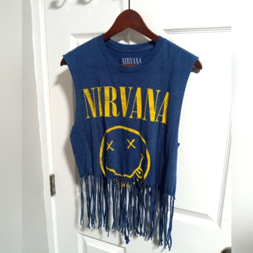 Nirvana Handmade Bohemian Tasseled Fringe Crop Top